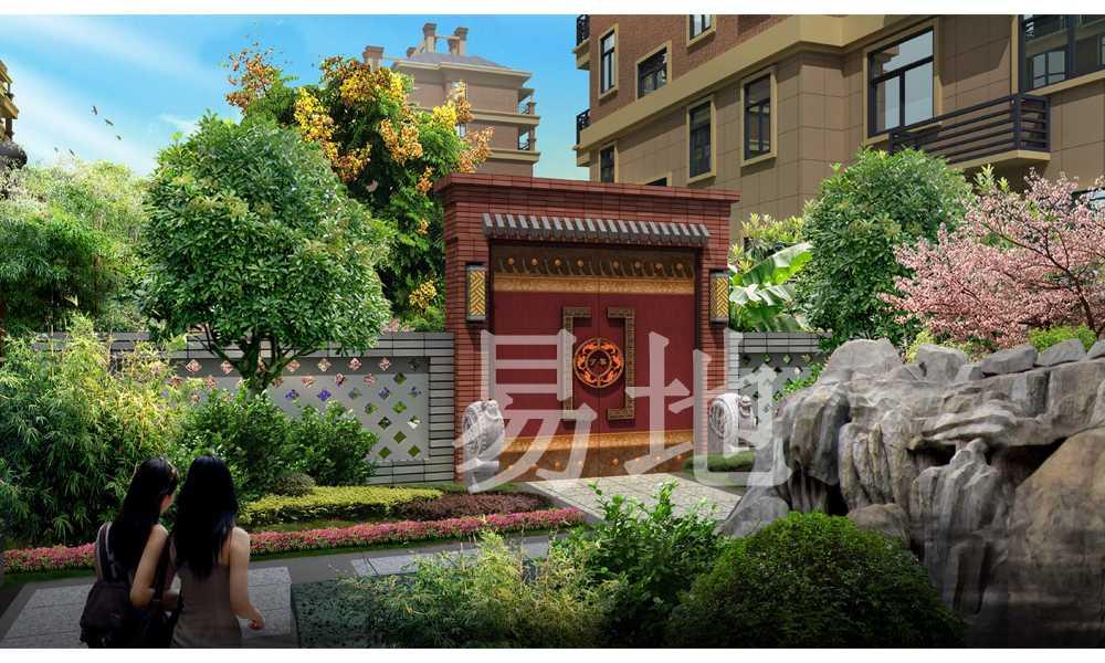 郑州易地园林景观规划设计有限公司作品，新合鑫睿智禧园